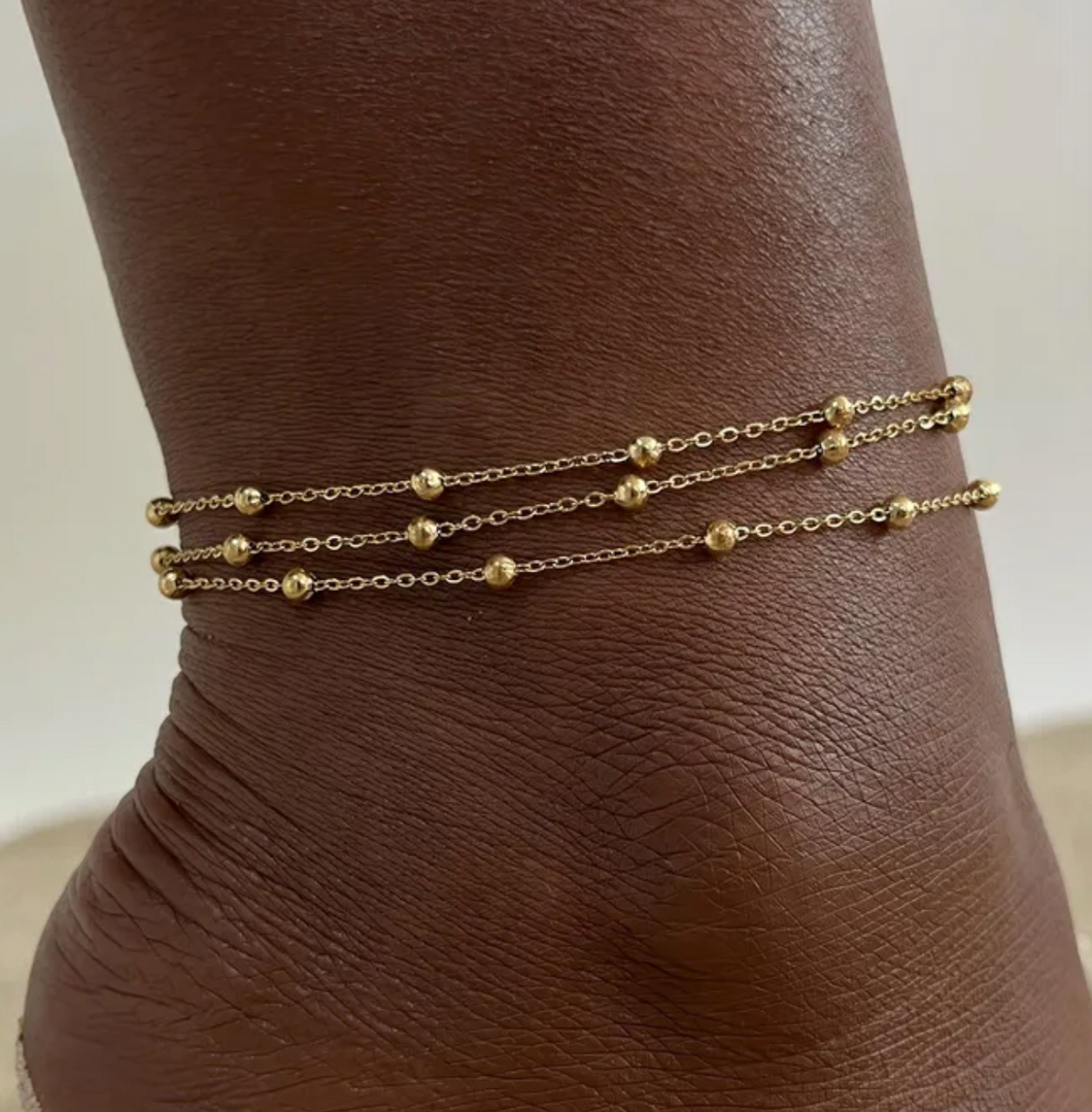beads anklet