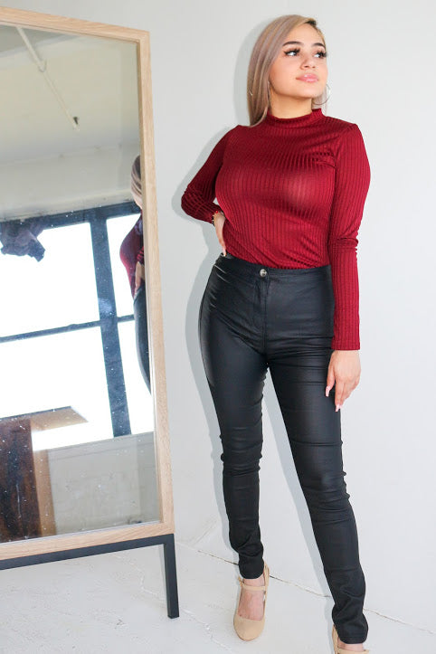 Zoe Leather Pants – Hermoso Boutique